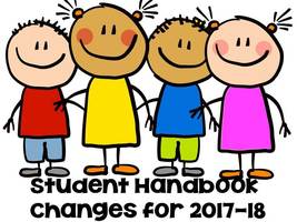 Changes to the student handbook